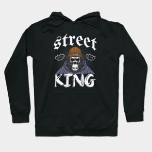 Gorilla Skull Street King Hoodie